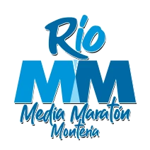 Logo del evento Rio Media Maratón Montería 2024